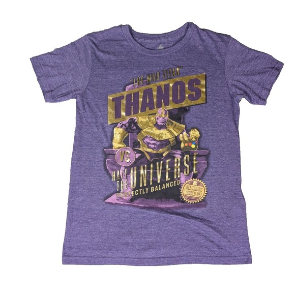 Marvel Other - Thanos‎ | Marvel | Purple | Mens | Mad Titan Graphic T-Shirt | 14